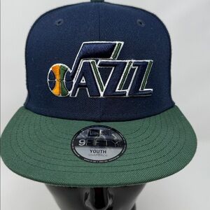 New Era Utah Jazz Youth Snapback Cap Baseball Hat